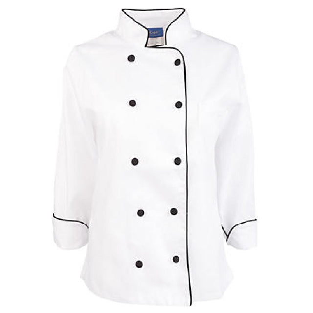 KNG 1879M Kng M Ladies Chef Coat Executive Long Sleeve