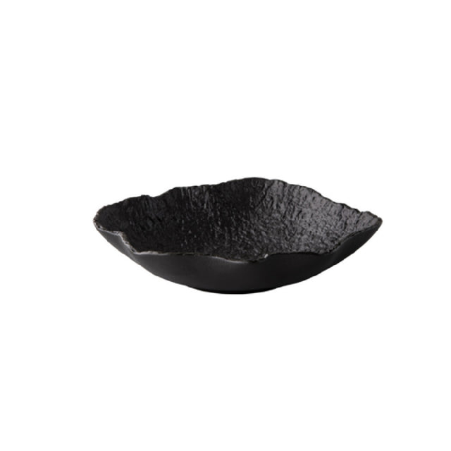 Bauscher Hepp RD20003 - Rock Bowl Black 7.6" X 1.7" By Studio Raw