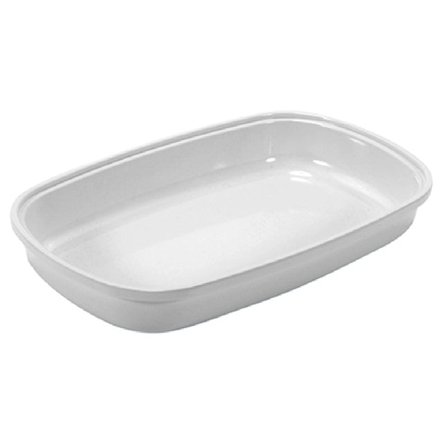 Bauscher Hepp T7814 - Tura Collection Crock Insert, 9/10 Qt., 10-7/16" X 6-3/8" X 1-9/16"H