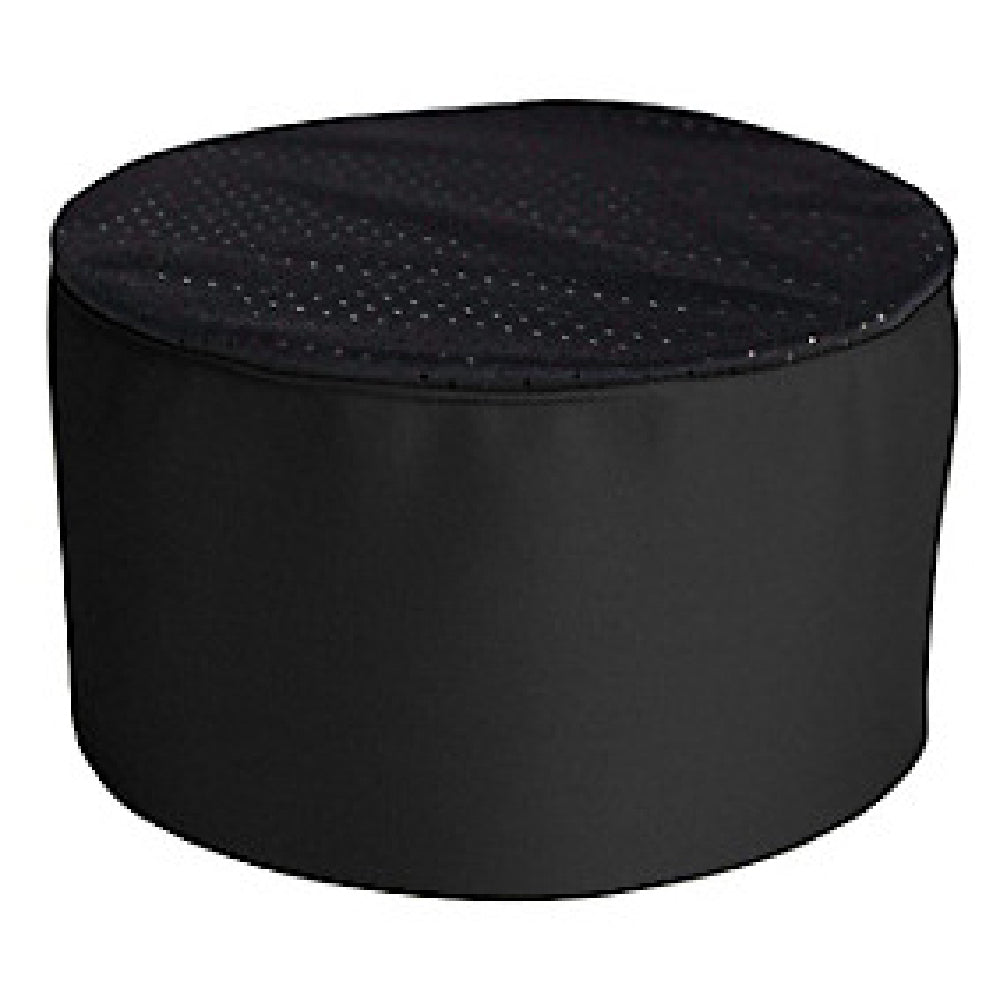 KNG 1880BLBK Kng Chef Hat Skull Cap Mesh Black