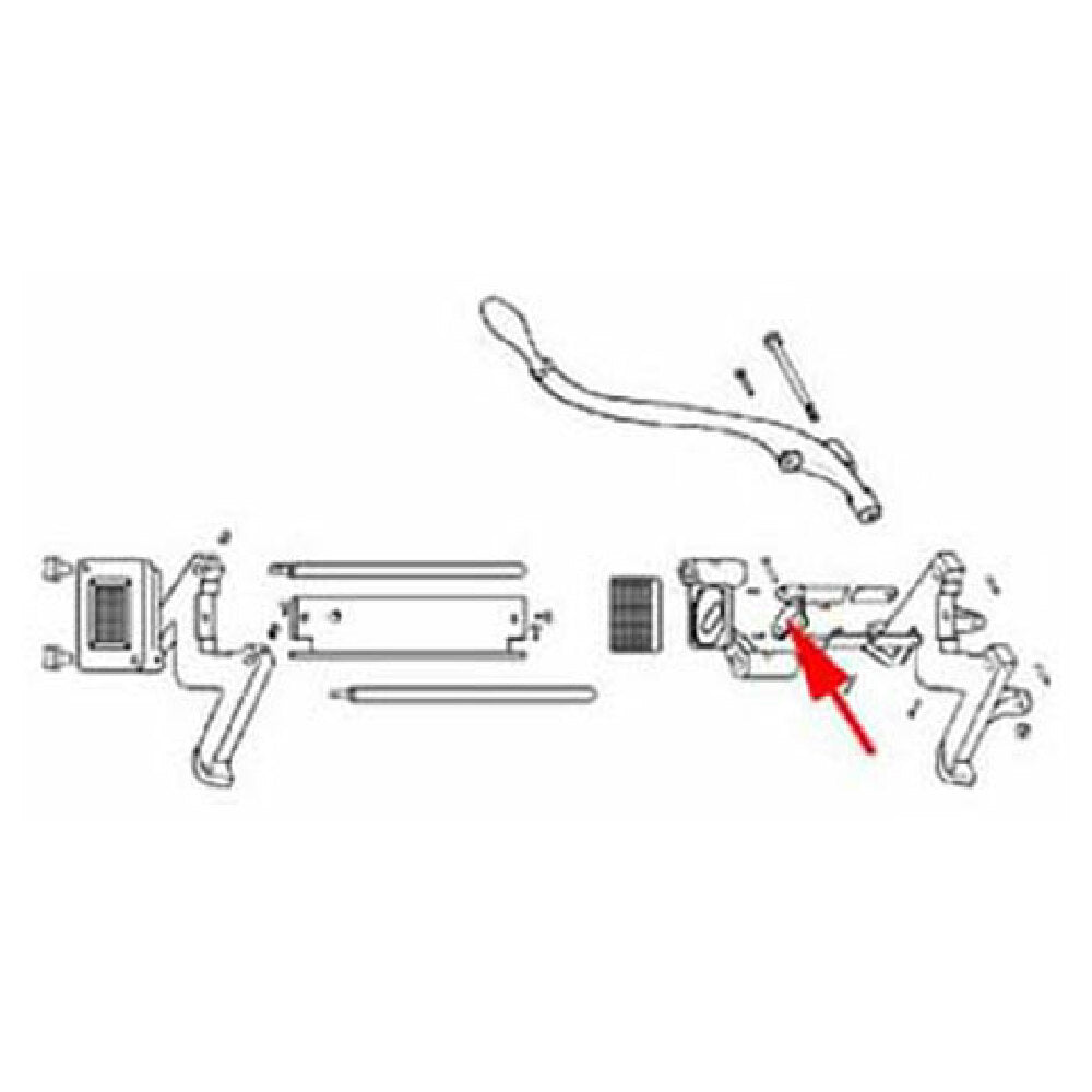 Vollrath/Idea-Medalie 45766-1 Bracket Pusher Plate Mod 29