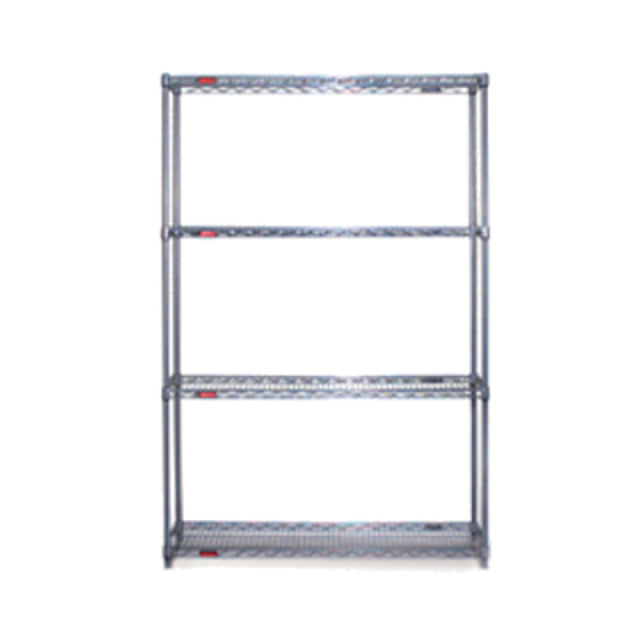 Eagle S4-63-1848V Starter Shelving Unit 4-tier 48"W X 18"D X 63"H