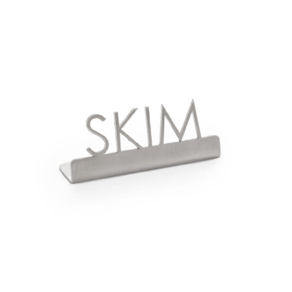 American Metalcraft SSSK3 - Laser Cut Signs, Sign, 0.875"W X 3"D X 1.25"H