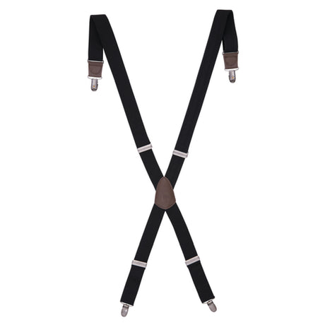 Chef Works XNN01BLK0 Pant Suspenders 1-1/4"W (3cm) Strap Black