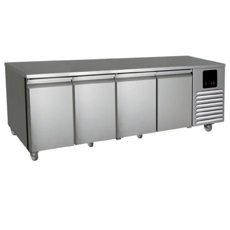 QualServ (Middleby) UCFZ588-SS61A - Undercounter Freezer, Reach-in, Four-sections