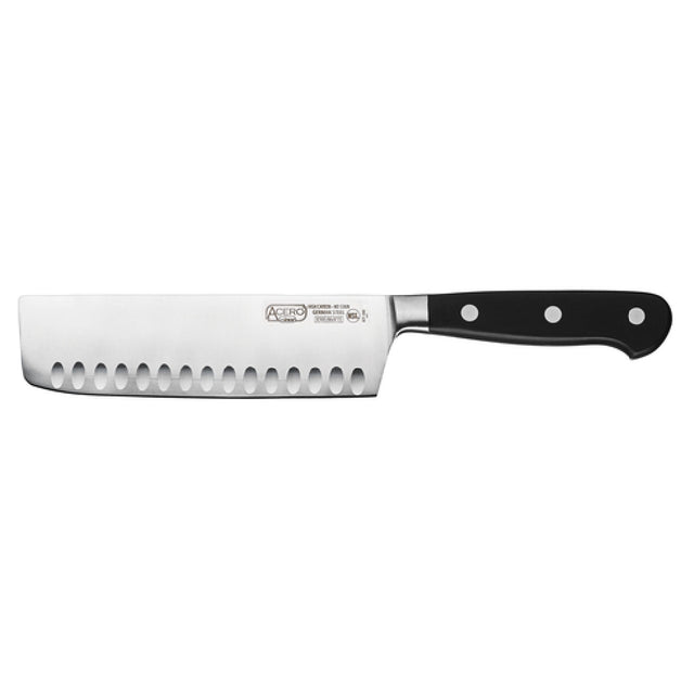 Winco KFP-73 Acero Nakiri Knife 11-3/4" O.A.L. 7" Blade