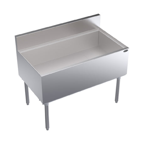 Krowne KR24-42 Royal Series Underbar Ice Bin/Cocktail Unit 42"W X 24"D O.A. 161-lb Capacity