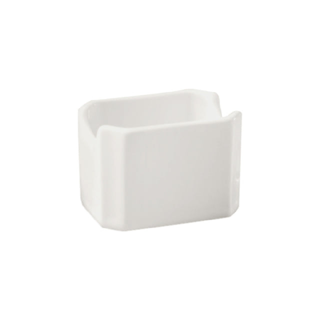 Steelite DCI20SW Sugar Packet Holder 3-3/4"L X 2-1/2"W X 2-1/2"H Fully Vitrified