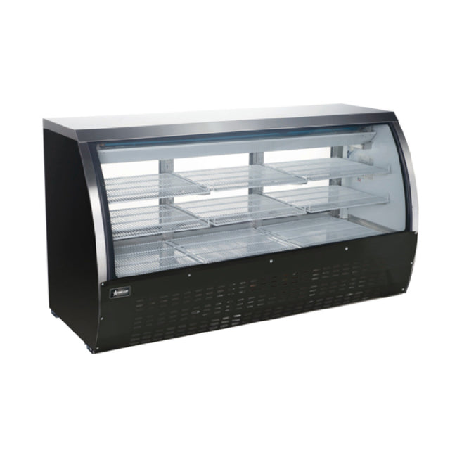 Omcan 50083 (RS-CN-0163-B) Refrigerated Deli Display Case Floor Model 64"W