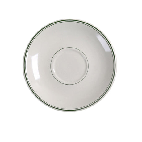 Yanco GB-36 Green Band Saucer 4-1/2" Dia. Round