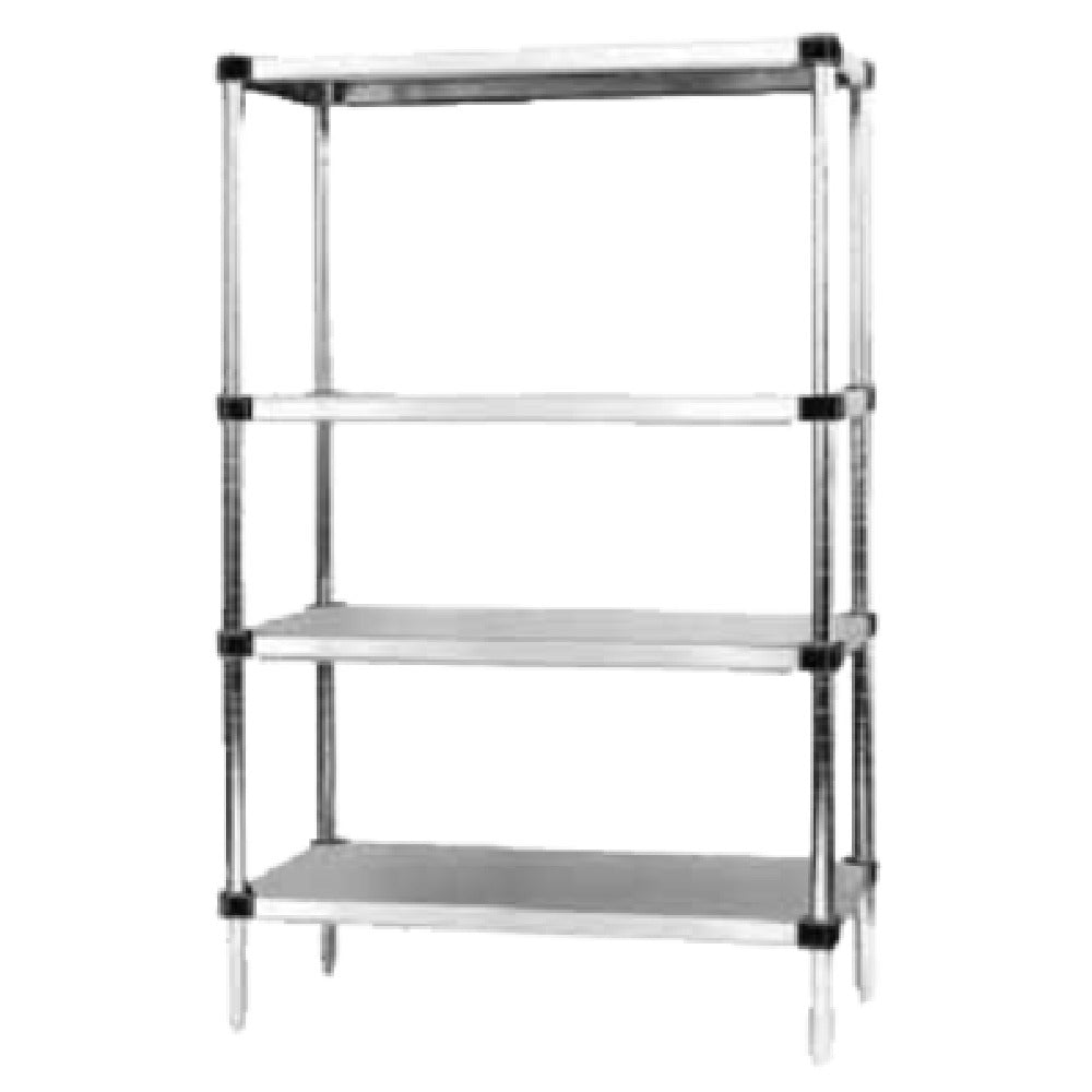 Metro 54HPC HD Super™ Post 56"H (height Includes: Leveling Foot & Cap) Chrome Plated Finish