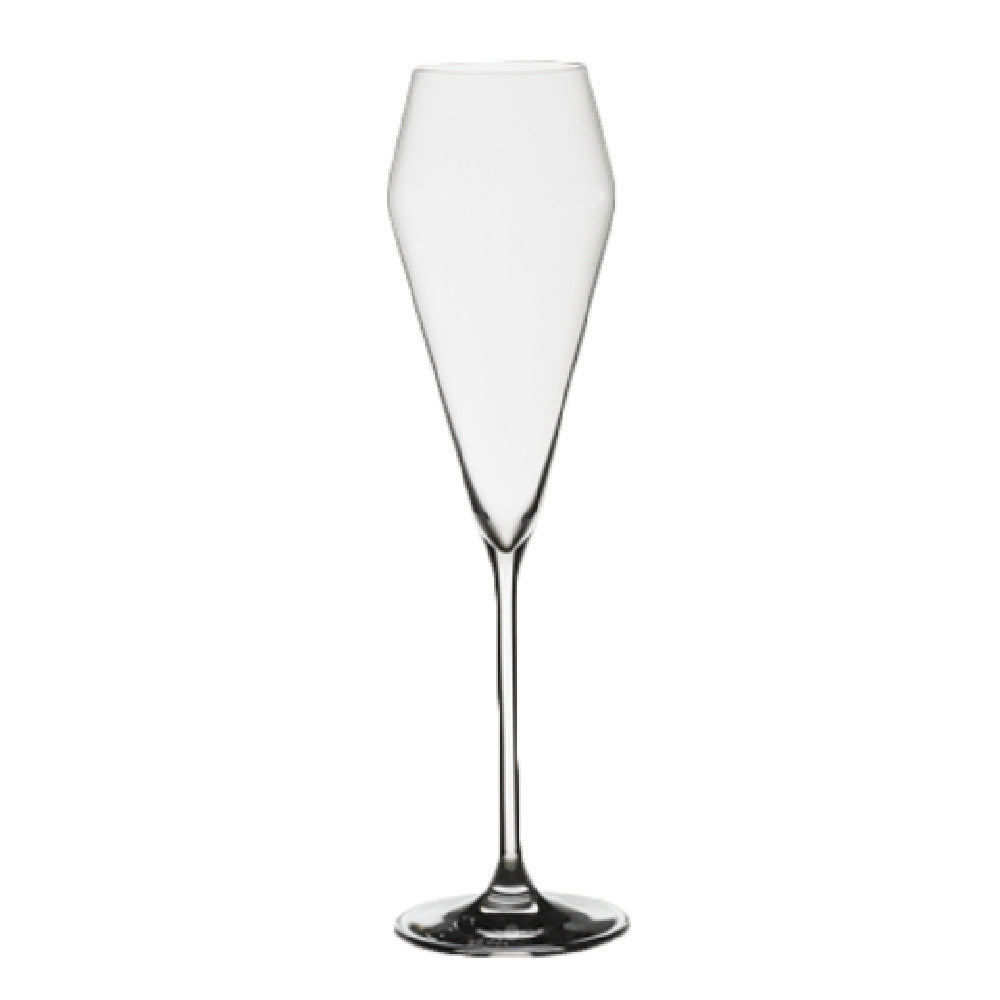 Steelite 4818R377 Champagne Glass 7-1/2 Oz. (H 9-7/8" M 2-3/4" T 2" B 2-3/4") Flute