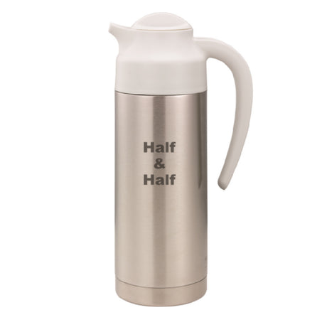 Service Ideas S2SN100HHETWHT Service Ideas SteelVac® Creamer Vacuum Insulated