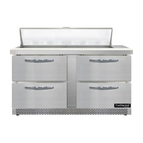 Continental Refrigerator D60N12-FB-D Designer Line Sandwich Unit Front Breather