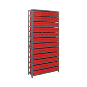 Quantum 1875-606_YELLOW - Shelving Unit, 18"D X 36"L X 75"H, Heavy Duty