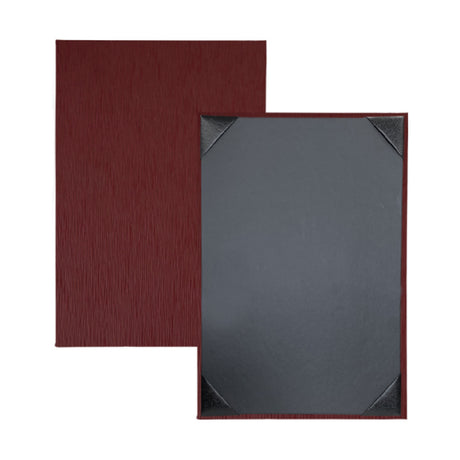 Risch VIENNA-1V 5.5X8.5 Vienna Hardback Wave-patterned Menu Cover (specify Color)