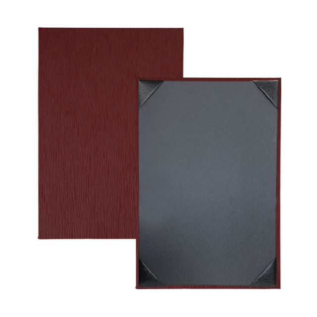 Risch VIENNA-1V 5.5X8.5 Vienna Hardback Wave-patterned Menu Cover (specify Color)