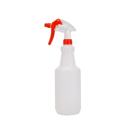 CAC China SPBT-28R Spray Bottle 28 Oz. (900ml) Label-free Body With Molded-in Graduations In Both Oz And ML