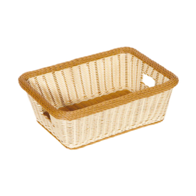 GET Enterprises WB-1515-TT Clipper Mill Designer Polyweave Basket™ 18-1/2" X 13-1/2" X 6-3/4"H