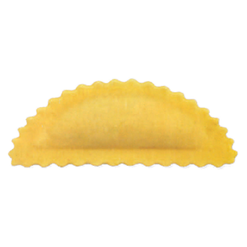 Arcobaleno Pasta Equipment MOLD-AMF-RS-28A Ravioli Mold #2816 Grams 3-7/8" X 1-1/2" Half Moon