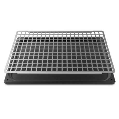 UNOX TG840 "BACON.20" 12"x20" Depth 1-5/8" Pan For Bacon With Fat Collection