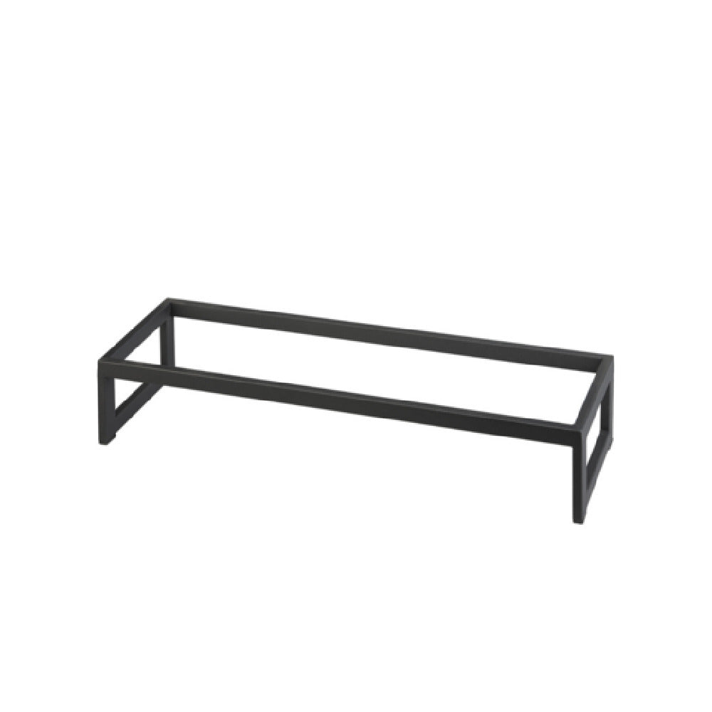 FOH BRI026BKS18 Smart Buffet Ware® T-Collection Riser 4" 2/4 Size