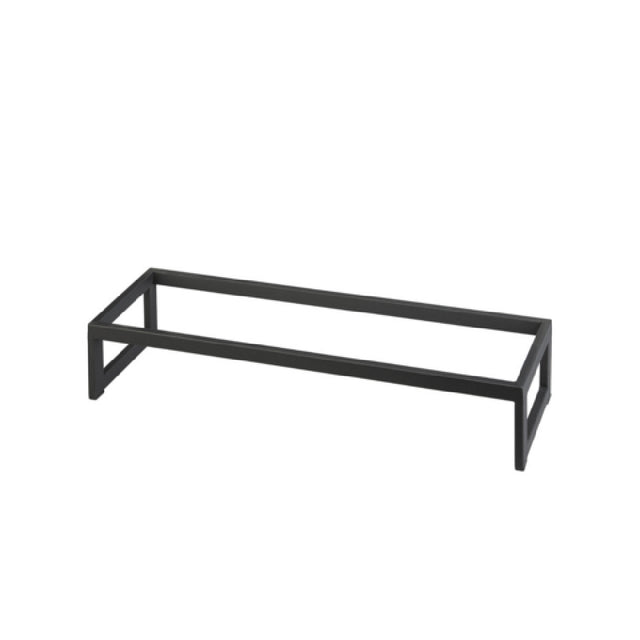 FOH BRI026BKS18 Smart Buffet Ware® T-Collection Riser 4" 2/4 Size