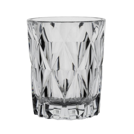 Steelite 7030DR052 Cut Tumbler 9 Oz. (H 3-7/8" M 3-1/8" T 3-1/8" B 2-3/4") Polycrystal®
