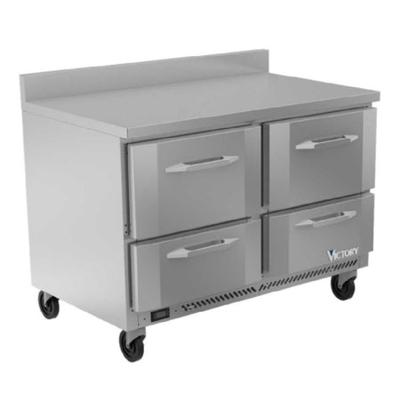 Victory VWRD48HC-4 Worktop Refrigerated Counter Powered By V-Core™ Two-section