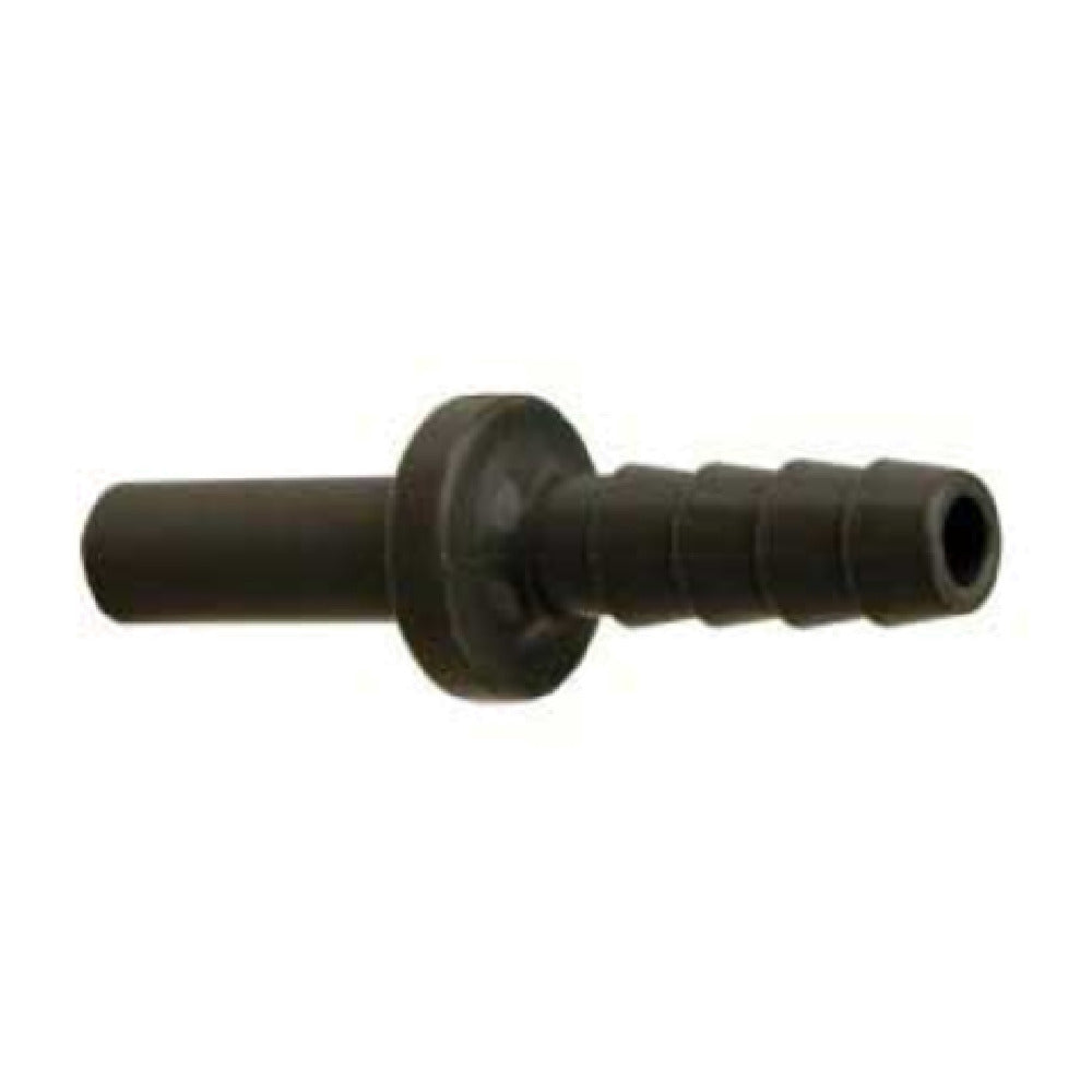 Micro Matic PI250808S John Guest Straight Stem To Hose Barb 1/4" O.D. Stem To 1/4" O.D. Barb