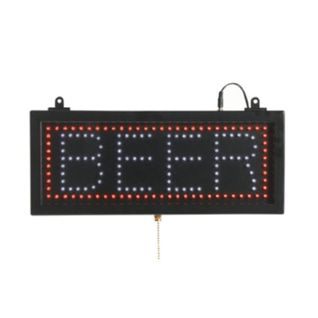 Aarco BEE06S LED Sign 16-1/8"W X 6-3/4"H "BEER"