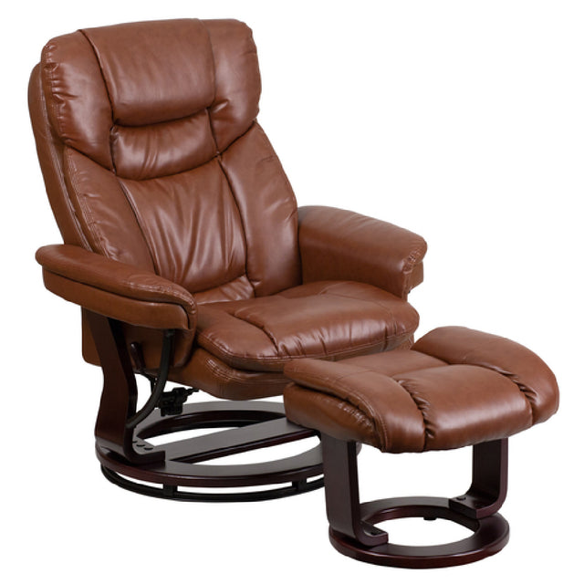 Flash Furniture BT-7821-VIN-GG Swivel Recliner 33"W X 34" 44-1/2"D X 41-1/4"H