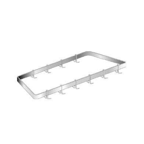 AERO Manufacturing CGPR-44 Corner Pot Rack Wall Mount 44" W X 44"D