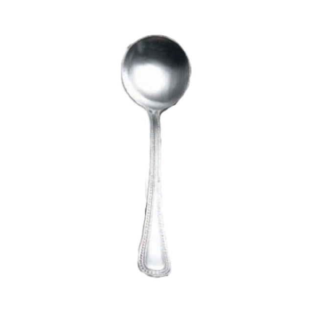 Bon Chef SBS3301S Sombrero Bouillon Spoon 6.13" Brush Finish