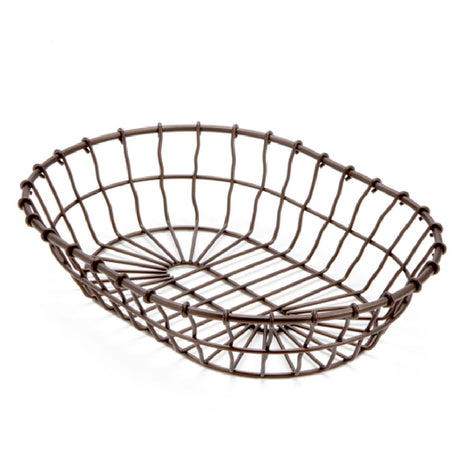 American Metalcraft WBB11 Wire Basket 11"L X 8"W X 2-1/2"H Oval