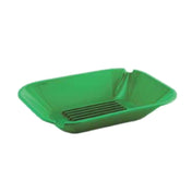 Alegacy Foodservice Products 498FG All Purpose Prep Tray 9-1/2" X 7-3/16" X 1-5/8" Raised Grooves