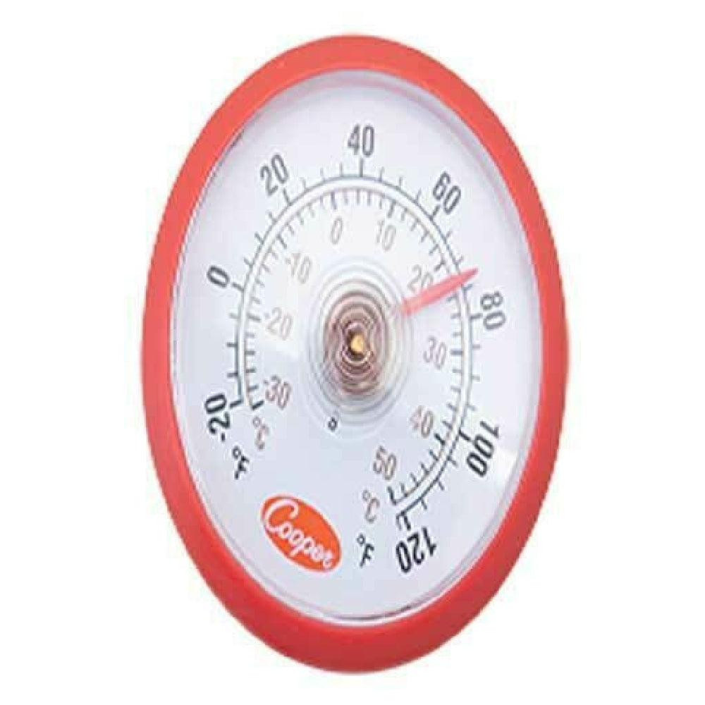 Franklin Machine Products 138-1356 Refrigerator/Freezer Thermometer Surface Mount 2"OD