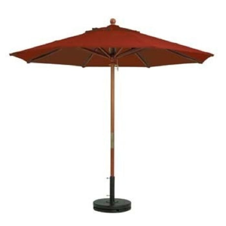 Grosfillex 98918231 Market Umbrella 9 Ft Round Top