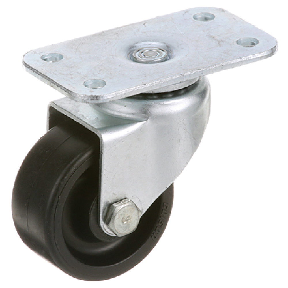 Dean 1003 Caster Plate (2"od Swvl Black)