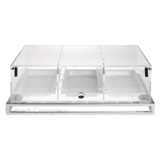 Hubert 74617 - Cerve Collection Pastry Display, 22-5/16"L X 14-15/16"W X 8-3/8"H