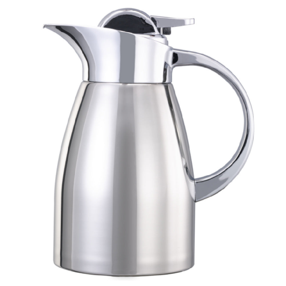 Service Ideas LVP1000 Service Ideas Elite Stainless Touch Carafe Push Botton Lid