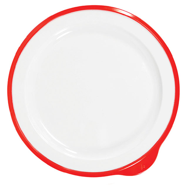 Bauscher Hepp T3832R - Low Plate, 6-3/4 Oz., 9-1/2"W X 9-1/10"D X 4/5"H