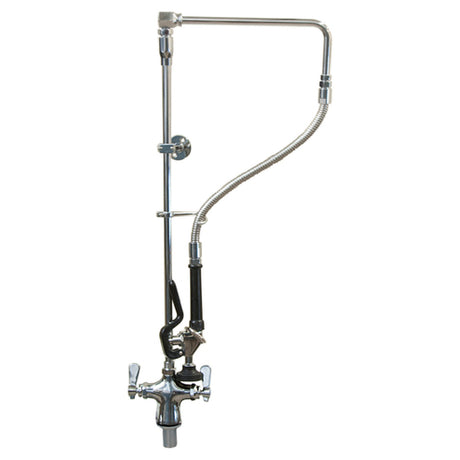 BK Resources BKF-DMSAPR-WB-AF10-G Optiflow Swing Arm Pre-Rinse Assembly Single Hole Deck Mount