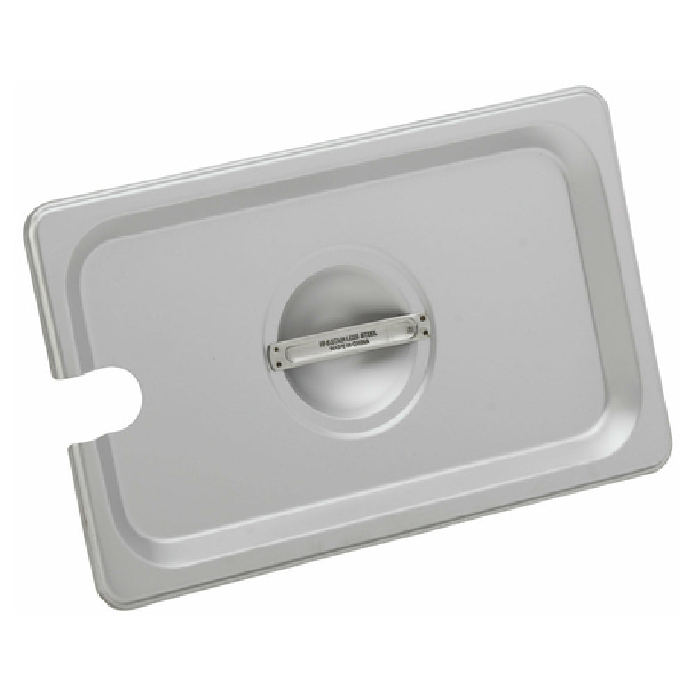 Royal Industries ROY STP 1300 2 Pan Cover Third Size Notched