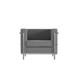 Flash Furniture ZB-REGAL-810-1-CHAIR-GY-GG Hercules Regal Series Chair LeatherSoft Upholstery