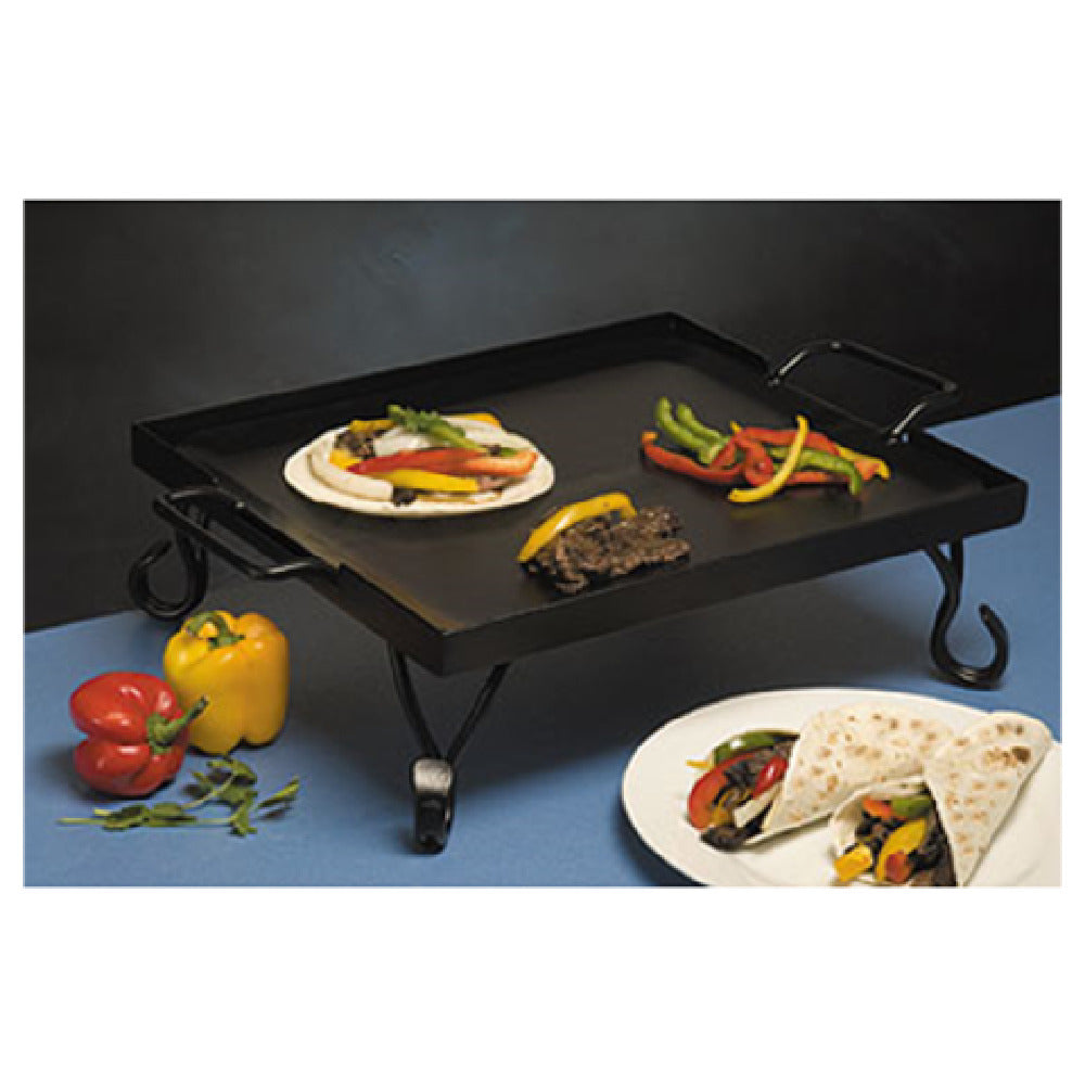 American Metalcraft GS16 Griddle 16"L X 13-1/2"W X 5"H Includes Stand