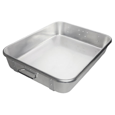 Winco ALRP-1824 Double Roast Pan 24" X 18" X 4-1/2" Deep Rectangular