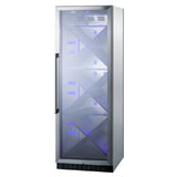 Summit SCR1401XCSS Wine Cellar Free Standing Reach-in