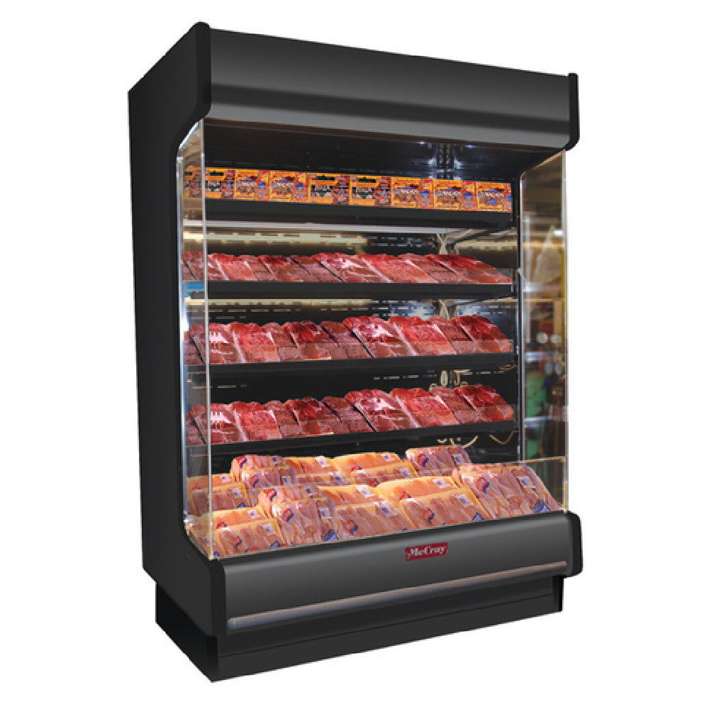 Howard-McCray R-OM35E-4-LB-B Packaged Meats Low-Base Open Merchandiser 51"W 78-1/2"H