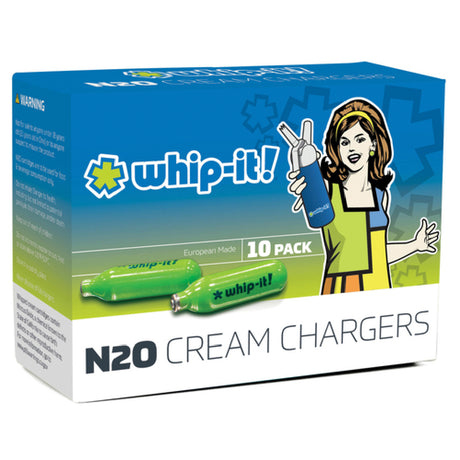 Harold Import Co. 6866 Whip It N2O Cream Charger (10 Each Per Box)